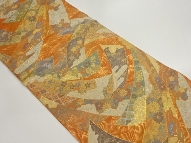 JAPANESE FUKURO OBI / WOVEN NOSHI PATTERN